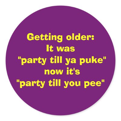 Getting older:It was Round Stickers by Sioux47