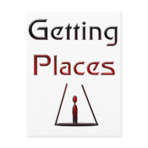 Getting Places Post Cards