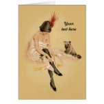 Getting Ready Greeting Card