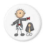 Getting Ready For The Wedding Night Magnet