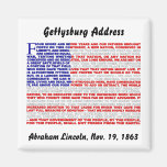 Gettysburg Address Fridge Magnets