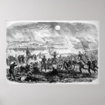 Gettysburg Battle Scene Print