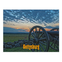 Gettysburg Cannon II Postcard