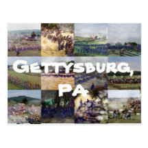 Gettysburg, PA Postcard