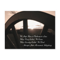 Gettysburg Sunset Postcard