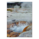 Geysers Steam Boiling Yellowstone Cards