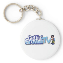 GGTV NC Blue Logo with Character Keychain