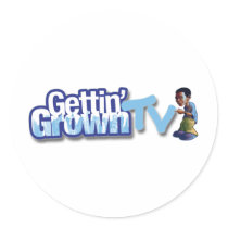 GGTV NC Blue Logo with Character Sticker