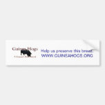GH Farmers Friend, Help us preserve this breed.... Bumper Stickers