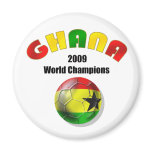 Ghana 2009 U20 Soccer World champions Refrigerator Magnet