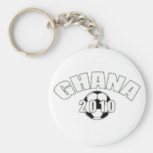 Ghana 2010 Black and White Black Stars gifts Keychains