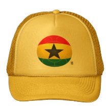 Ghana - Black Stars Football Trucker Hats