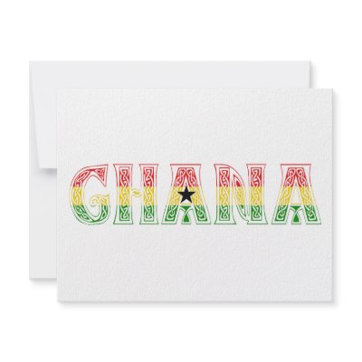 Ghana Colours design! by angeria