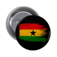 Ghana Flag Pinback Buttons
