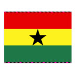 Ghana Flag Post Cards