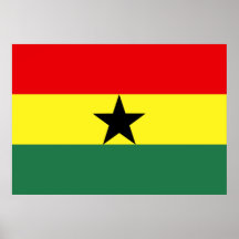 Ghana Flag Posters