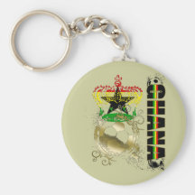 Ghana grunge Ghana logo flag of Ghana gifts Key Chains