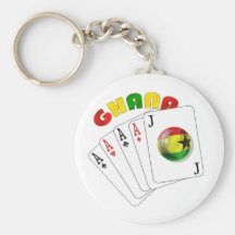 Ghana Jokers Wild - Ghana the 2010 wild card Keychains