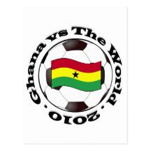 Ghana vs The World Post Cards