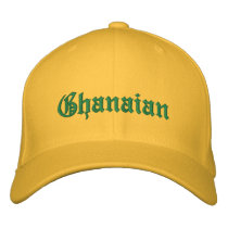 Ghanaian baseball hat series embroidered baseball caps