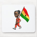 Ghanaian Girl Mouse Pad