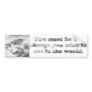 Ghandi quote bumper sticker