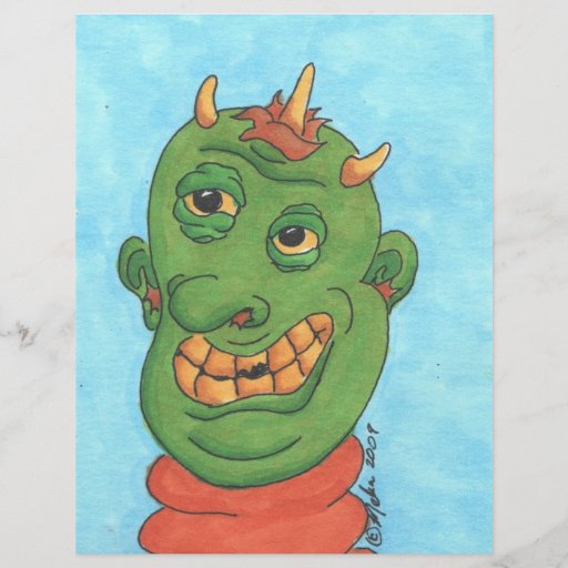 Ghastly Ghoul Flyer