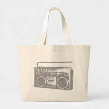 Ghetto Blaster Canvas Bags