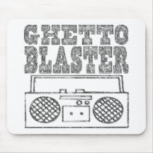 Ghetto Blaster-Mousepad