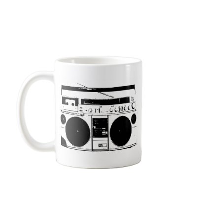 Ghetto Blaster Mugs by JakeSuicide