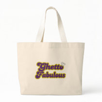ghetto fabulous tote bag