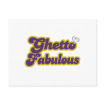 ghetto fabulous post cards