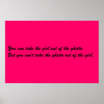 Ghetto Girl Poster