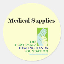 GHHF Logo, Medical Supplies Stickers