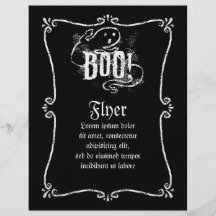 Ghost Boo Flyer