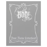 Ghost Boo Letterhead Template