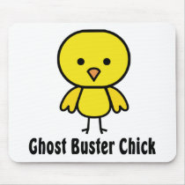 Ghost Buster Chick Mouse Pad