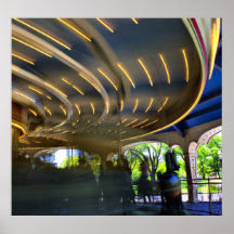 "Ghost Carousel" Poster