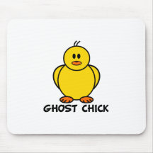 Ghost Chick Mouse Mats