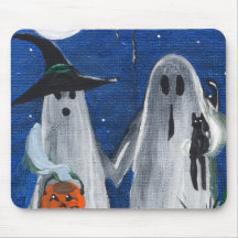 Ghost Friends Mousepads
