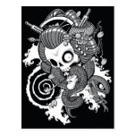 Ghost Geisha - postcard