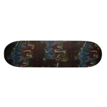 Ghost Graffiti Skateboard