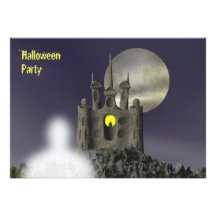 Ghost - Halloween Party Invitation