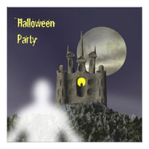 Ghost - Halloween Party Invitation