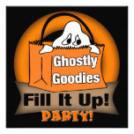 Ghost Halloween Party Invitation