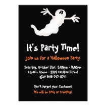 Ghost Halloween Party Invitations invitations