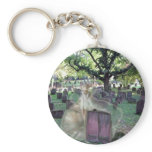 Ghost In The Cemetery Key Chain