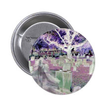 Ghost in the Cemetery Pins