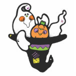 ghost in witches hat cut outs