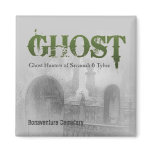 GHOST Logo Square Magnet